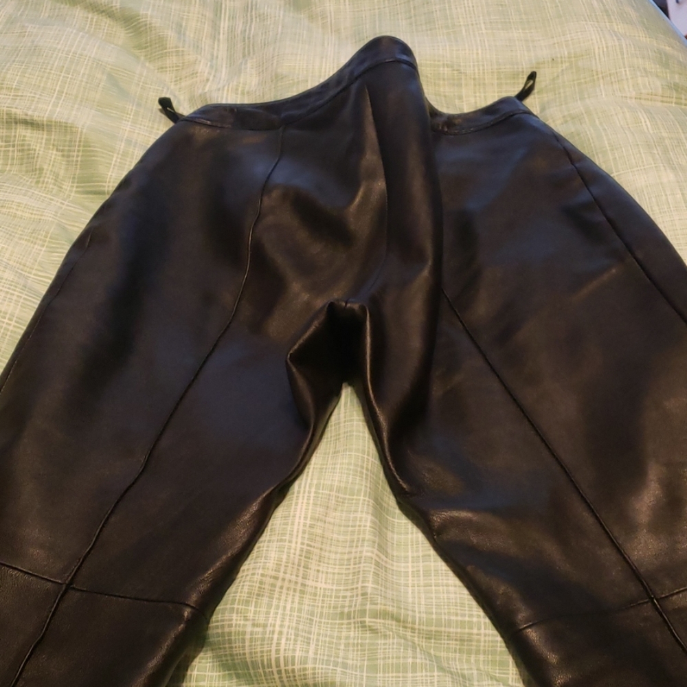 Vintage Wilson's leather pants.